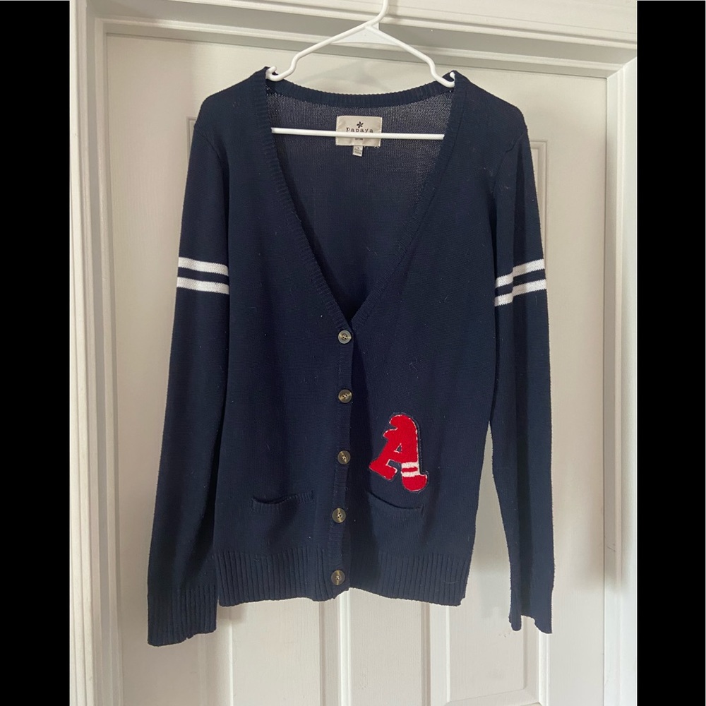 GUC papaya cardigan. Size L